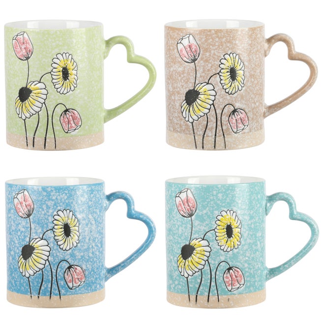 Sunbloom 15 oz. Mugs, Set of 4 image number null