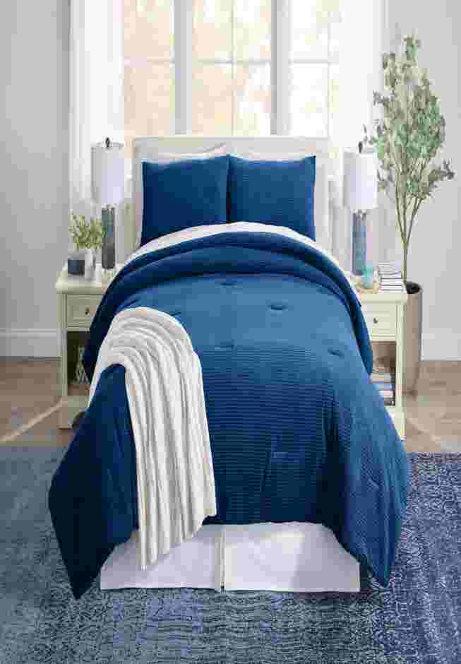 Corduroy Comforter 3-PC Set image number 0