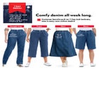 Straight-Leg All-Cotton Denim Pull-On 7-Day Elastic-Waist Jeans image number null