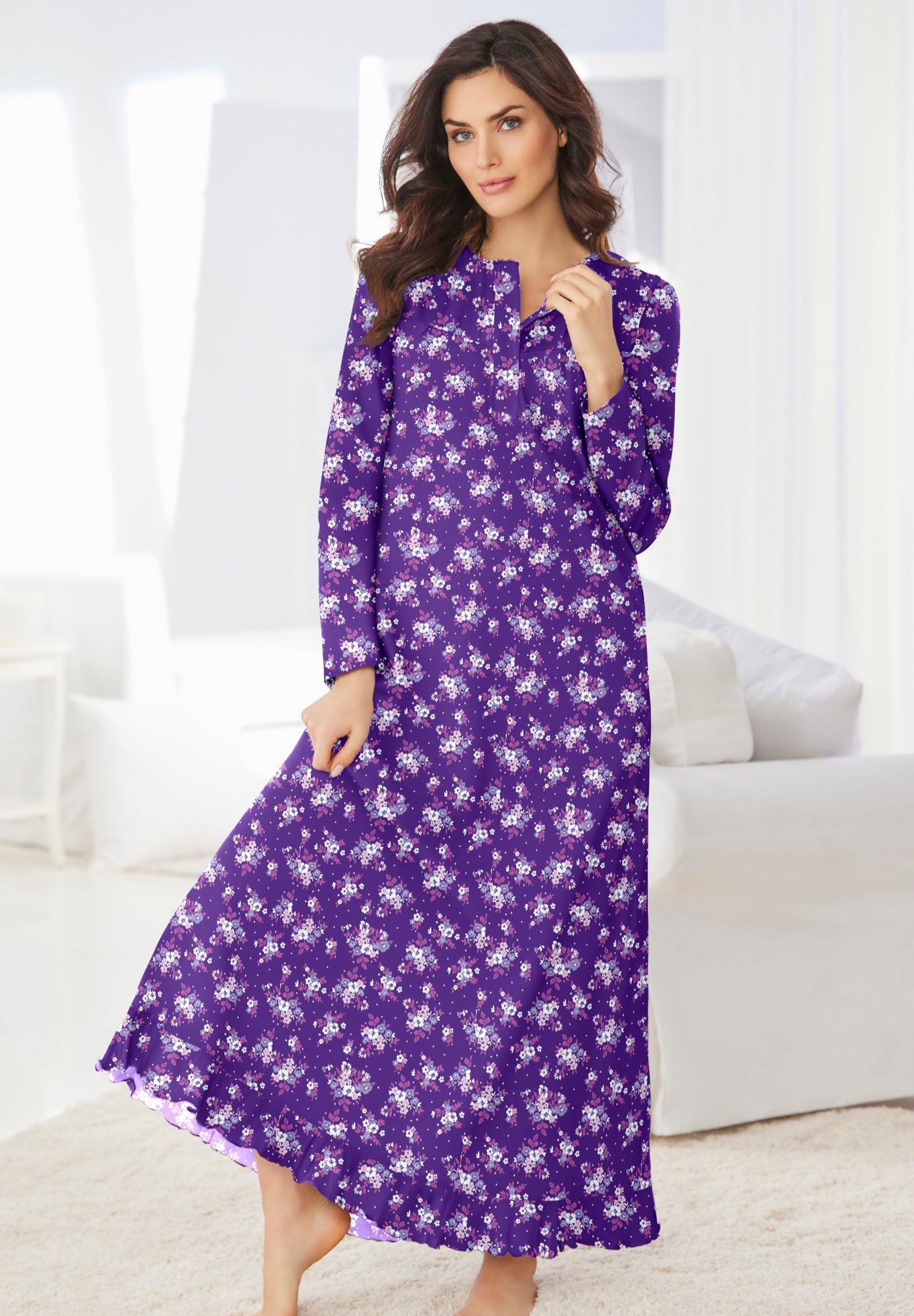 Long-Sleeve Gown image number 5