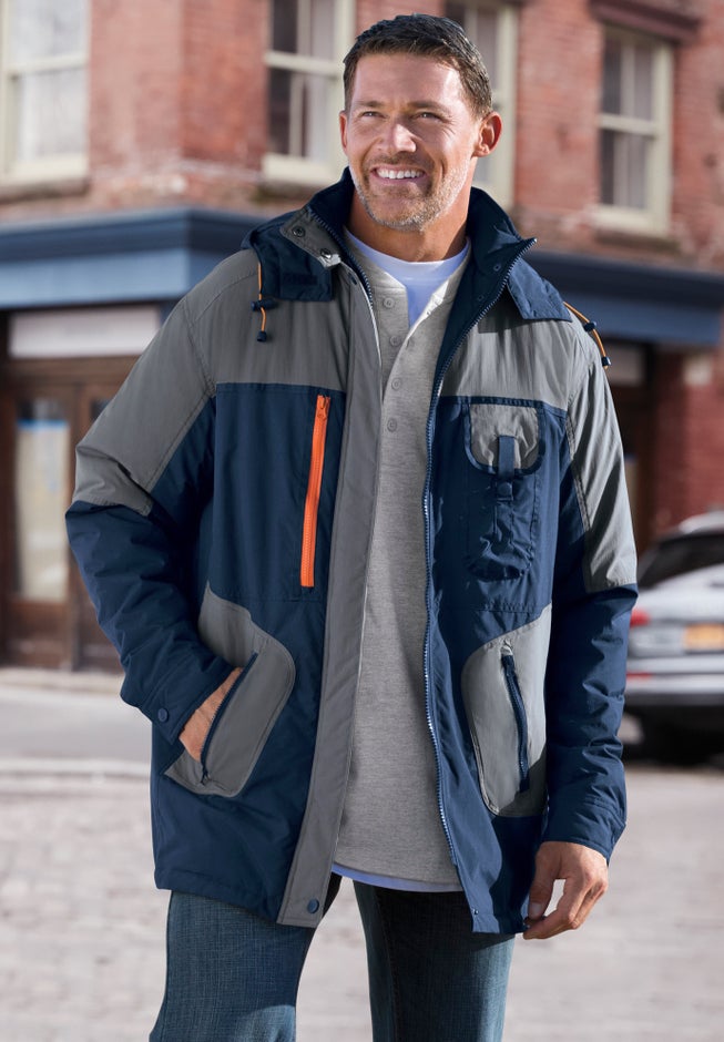 Colorblock Tech Parka image number 1