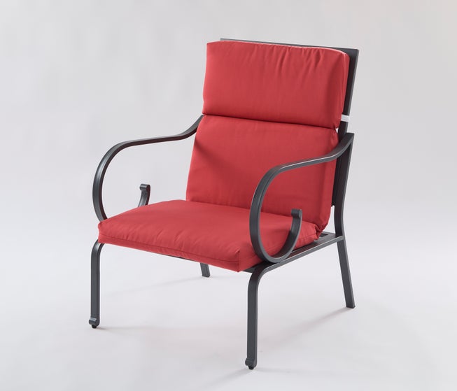 Riviera Steel Deep Seat Patio Chair image number null