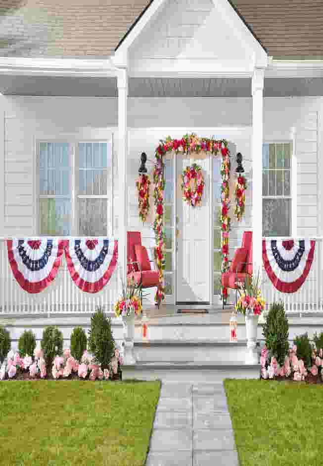 Pre-Lit Mia Spring 26" Swag image number 3