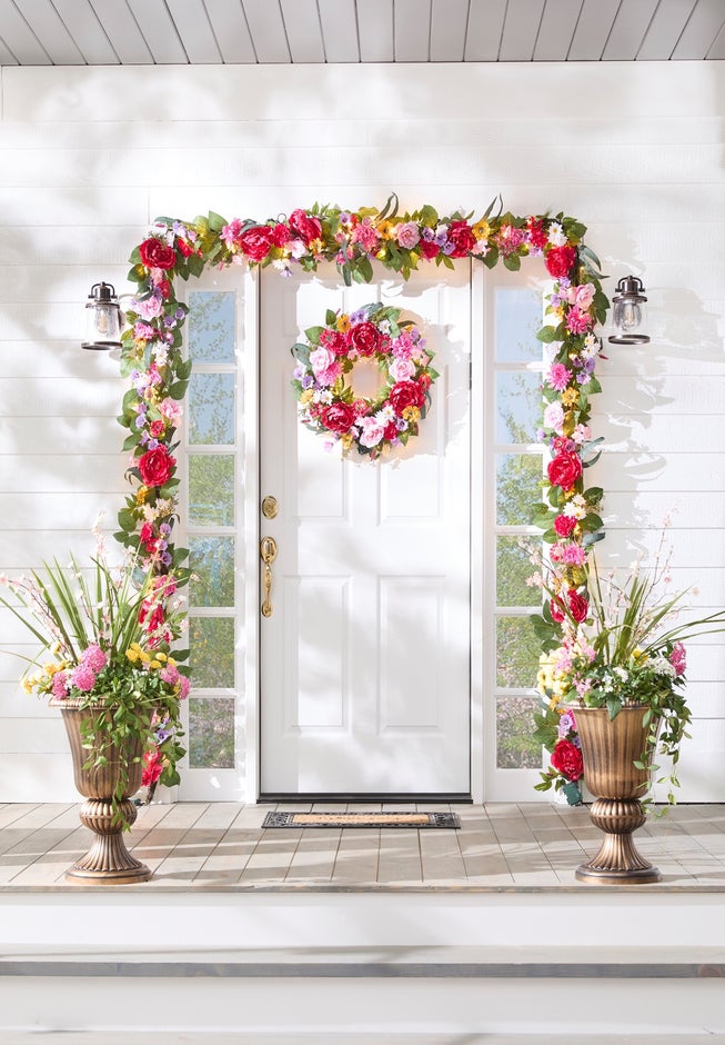 24"H Pre-Lit Mia Spring Tabletop Tree image number 1