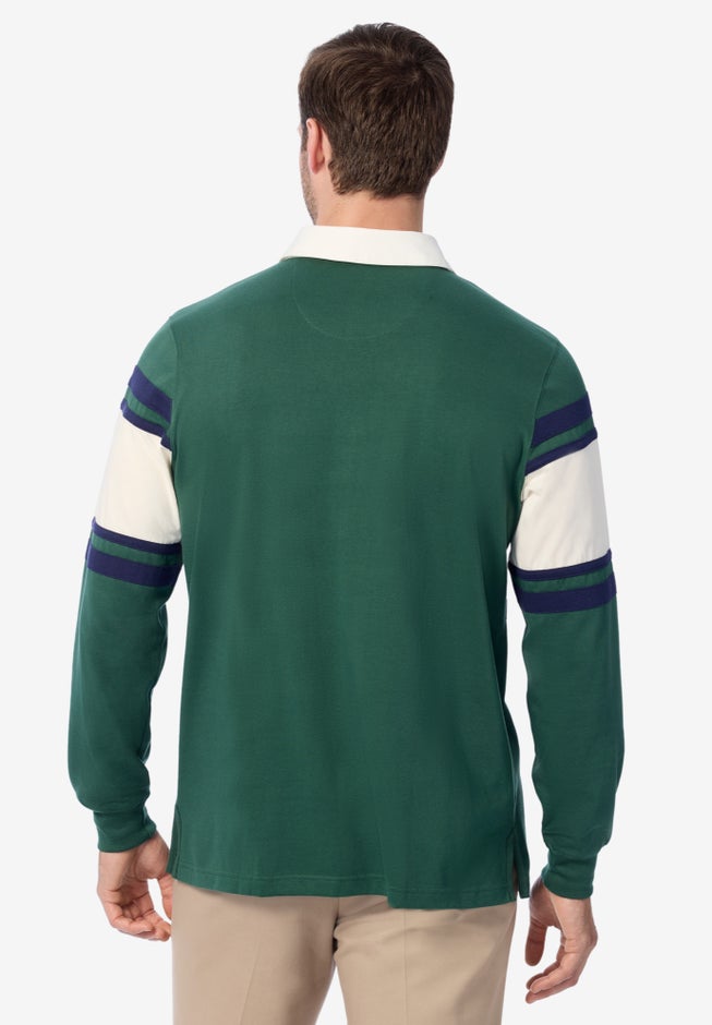 Long-Sleeve Rugby Polo image number 3