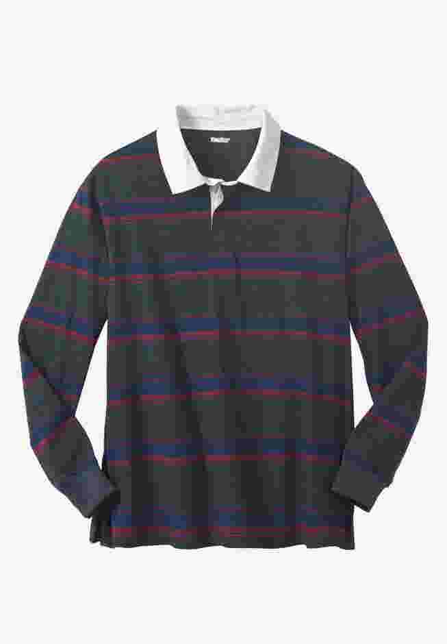 Long-Sleeve Rugby Polo image number 0