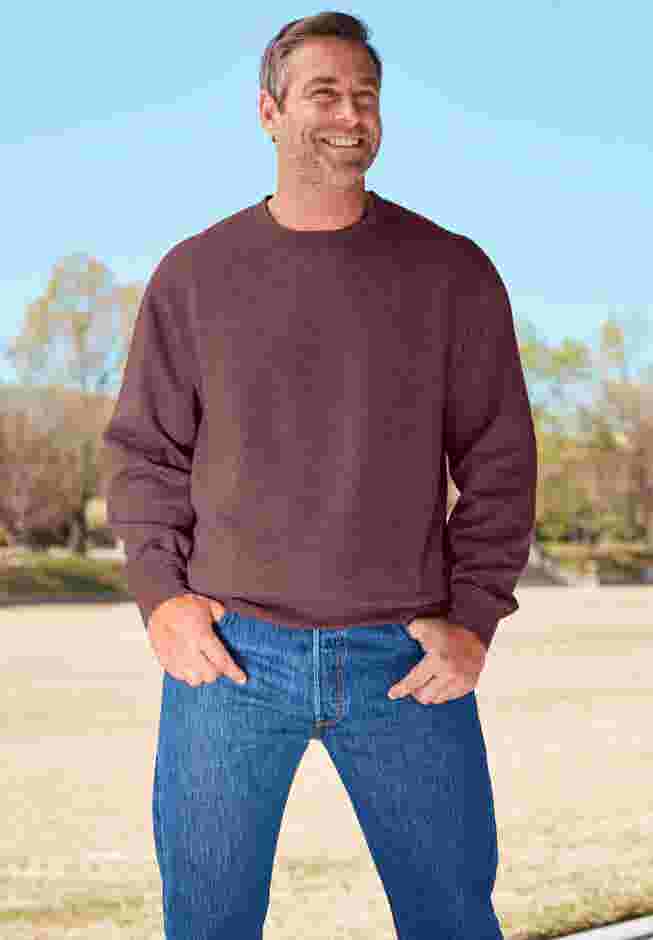 Wicking Fleece Crewneck image number 3