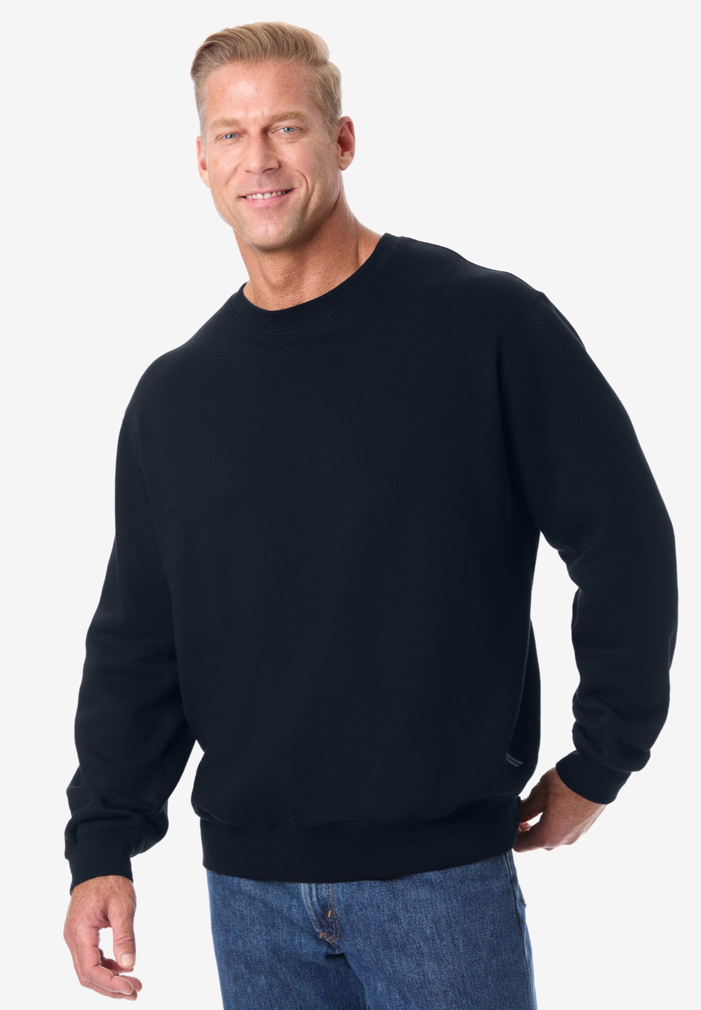 Wicking Fleece Crewneck image number 0