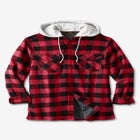 Removable Hooded Shirt Jacket image number null