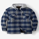 Removable Hooded Shirt Jacket image number null