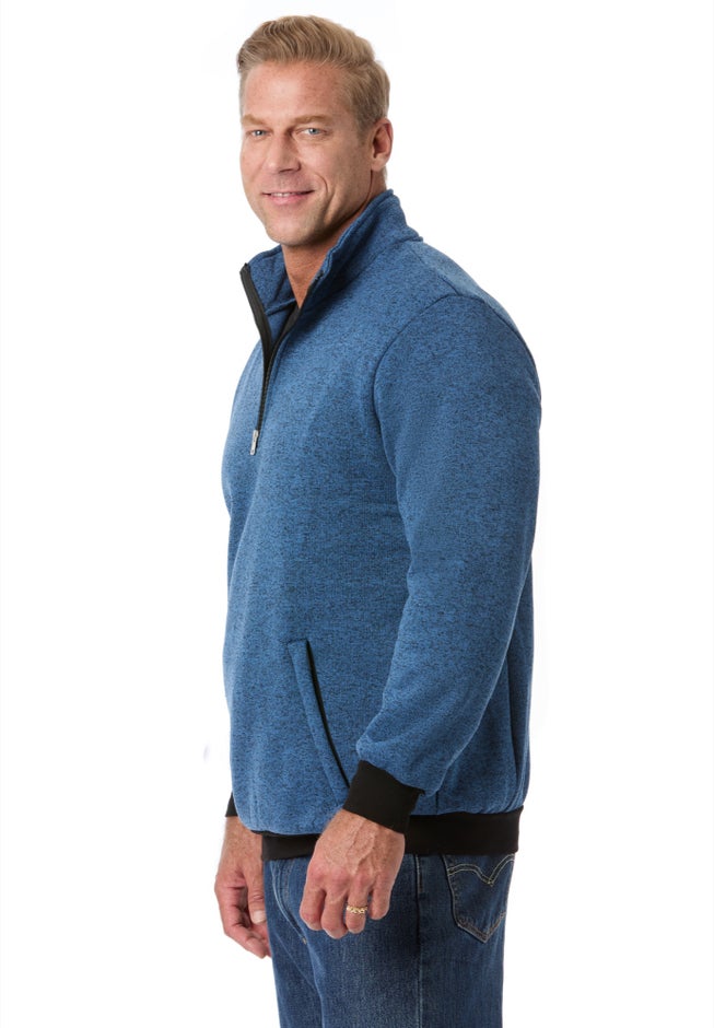 Quarter Zip Fleece Sweater image number 2