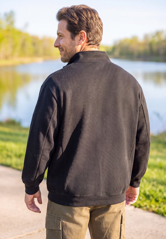 Quarter Zip Fleece Sweater image number 1