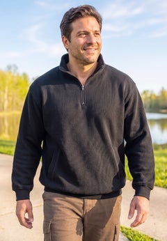 Quarter Zip Fleece Sweater