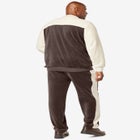 Colorblock Velour Tracksuit image number null