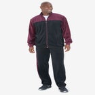 Colorblock Velour Tracksuit image number null