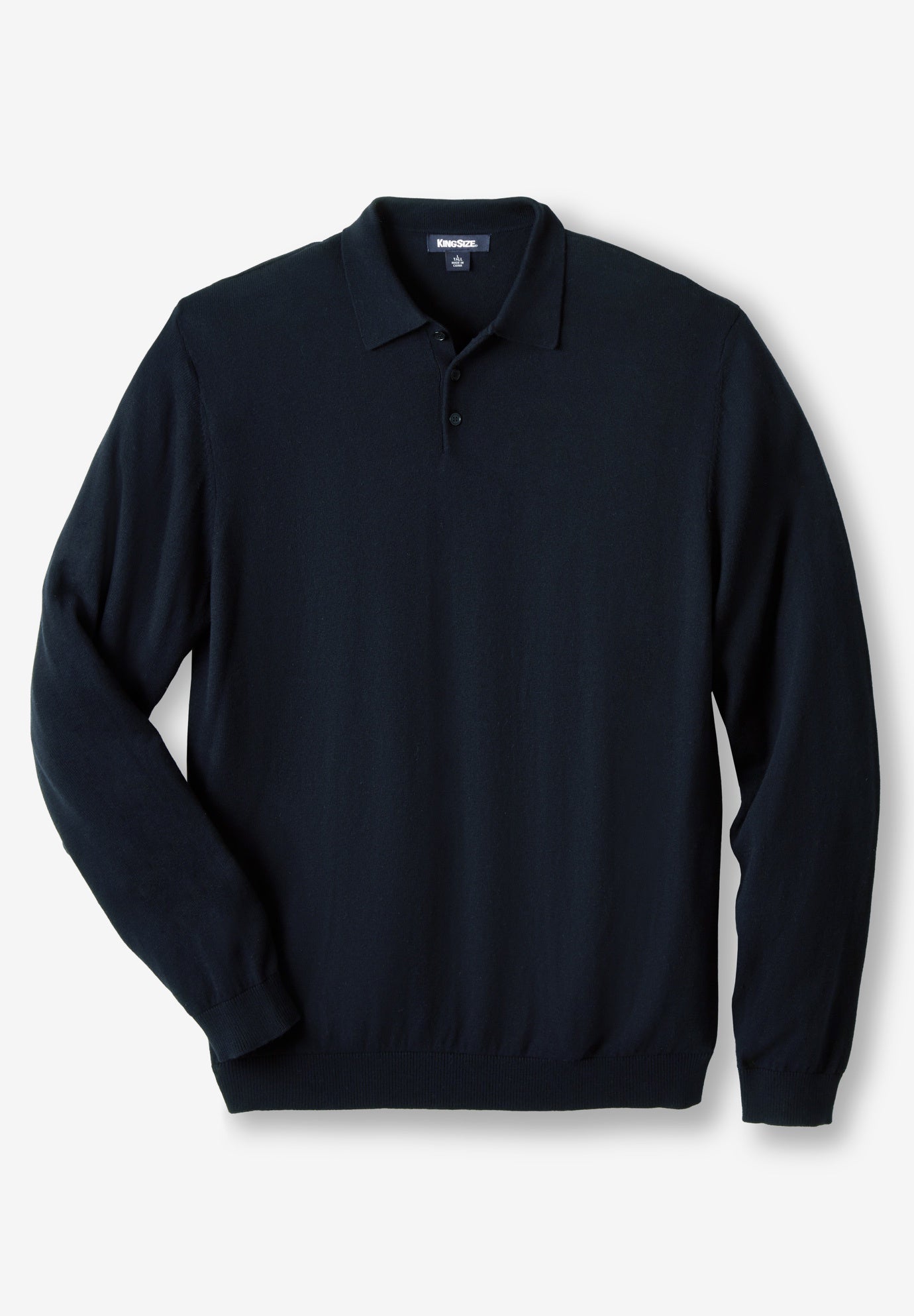 Lightweight Polo Sweater image number 0