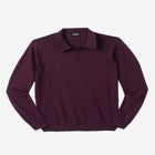 Lightweight Polo Sweater image number null