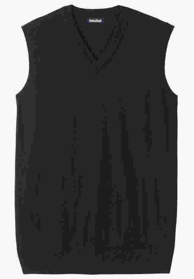 Lightweight V-Neck Sweater Vest image number 0