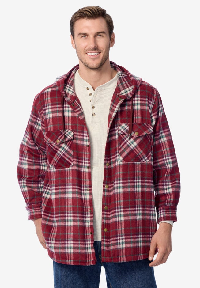 Brawny Snap Shirt Jacket image number 0