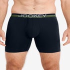 Jockey Infinite Cool Microfiber Stretch 8" Long Leg Boxer Brief - 2 Pack image number null