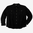 Signature Solid Flannel Shirt image number null