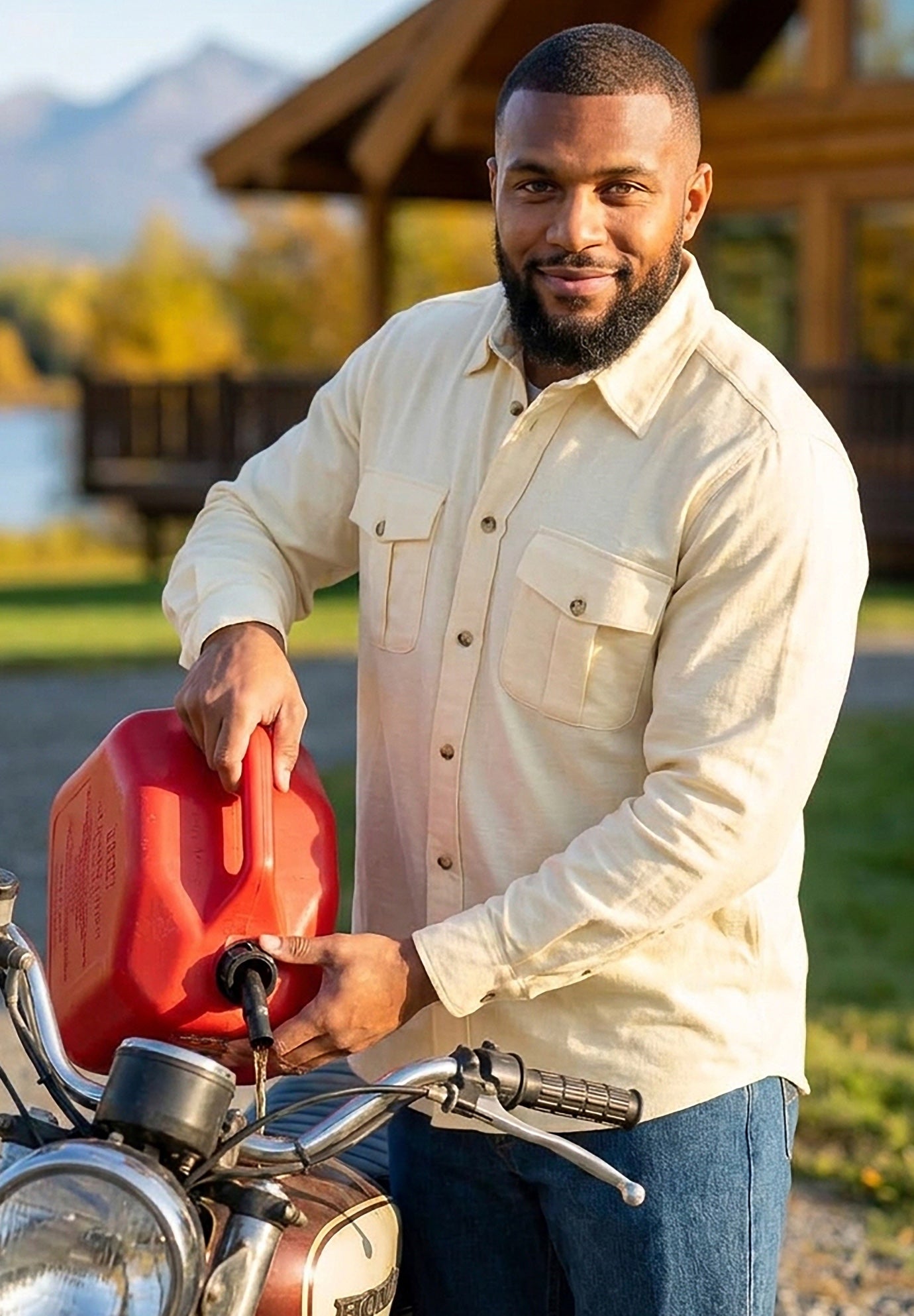 Signature Plaid Flannel Shirt image number 3