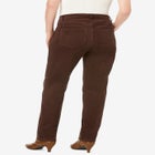 Corduroy Bootcut Jeans image number null
