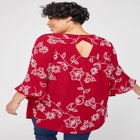 Embroidered Gauze Tunic image number null