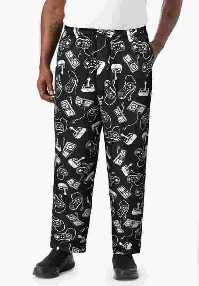 Lightweight Jersey Pajama Pants image number 1