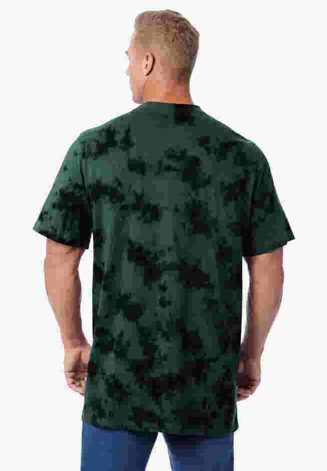 Shrink-Less Lightweight Longer-Length Crewneck T-Shirt image number 1