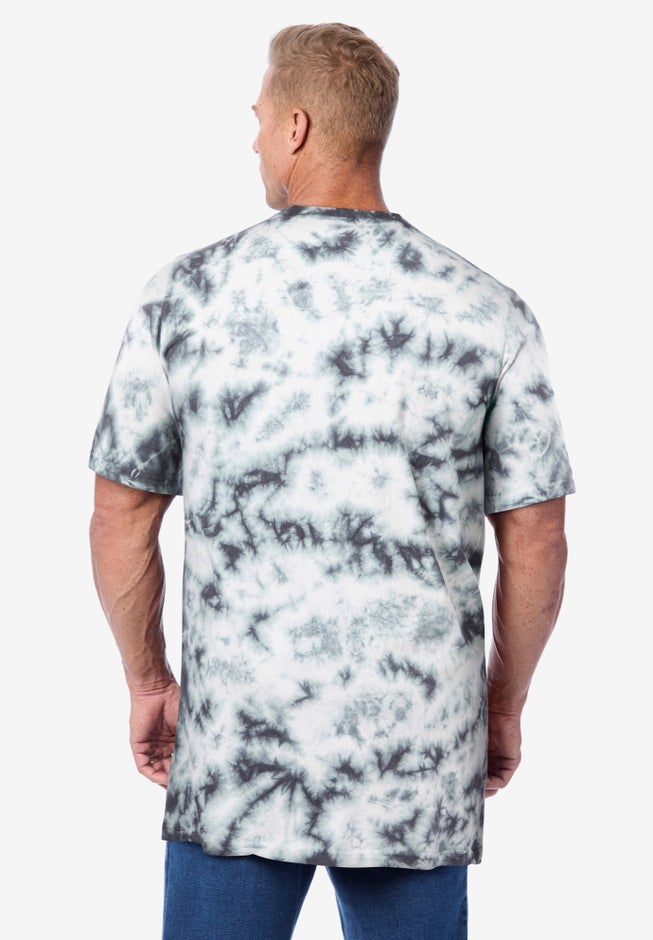 Shrink-Less&trade; Lightweight Longer-Length Crewneck T-Shirt image number 1