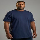 Shrink-Less&trade; Lightweight Longer-Length Crewneck T-Shirt image number null