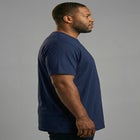 Shrink-Less&trade; Lightweight Longer-Length Crewneck T-Shirt image number null
