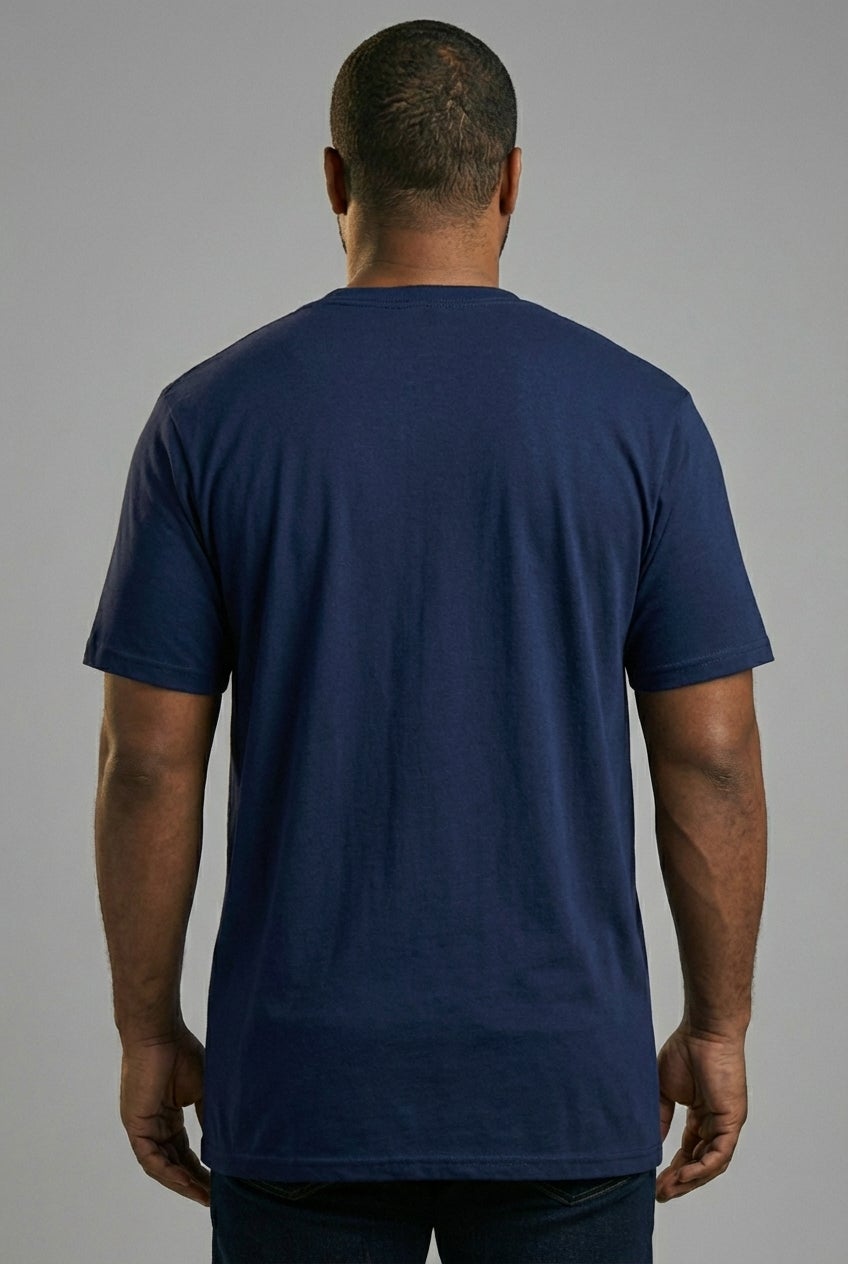Shrink-Less&trade; Lightweight Longer-Length Crewneck T-Shirt image number 3