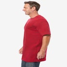 Shrink-Less™ Lightweight Longer-Length Crewneck T-Shirt image number null