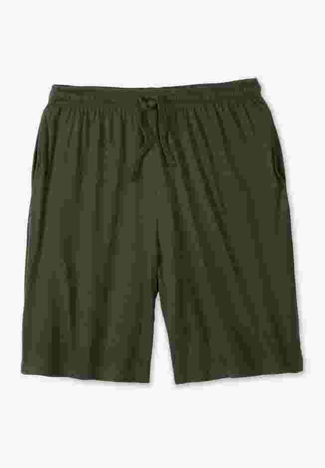 Lightweight Jersey Pajama Shorts image number 0