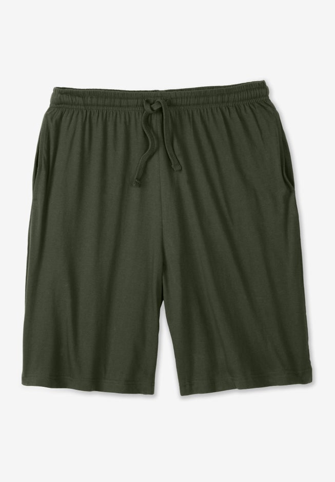 Lightweight Jersey Pajama Shorts image number 0