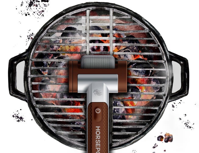 Horsepower™ Giddy Up™ Bristle-Free Grill Brush image number null