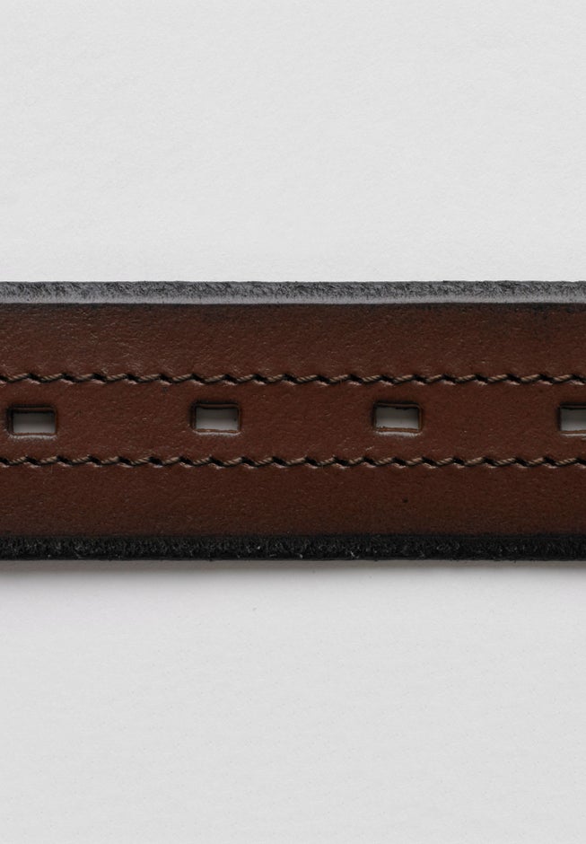 Stitched Leather Belt image number 1