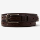 Stitched Leather Belt image number null