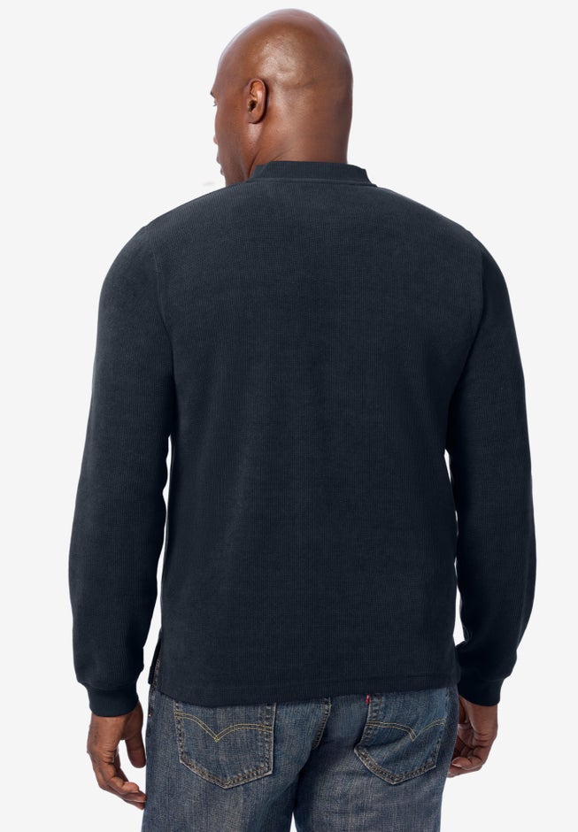 Soft Waffle Henley image number 3