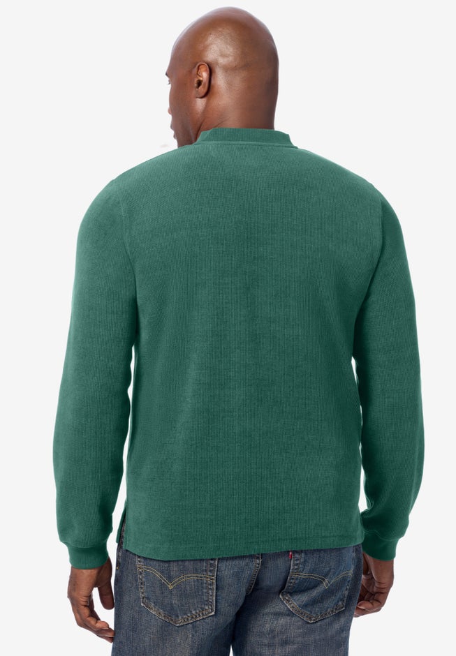 Soft Waffle Henley image number 3