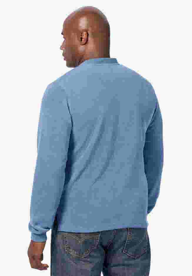 Soft Waffle Henley image number 3