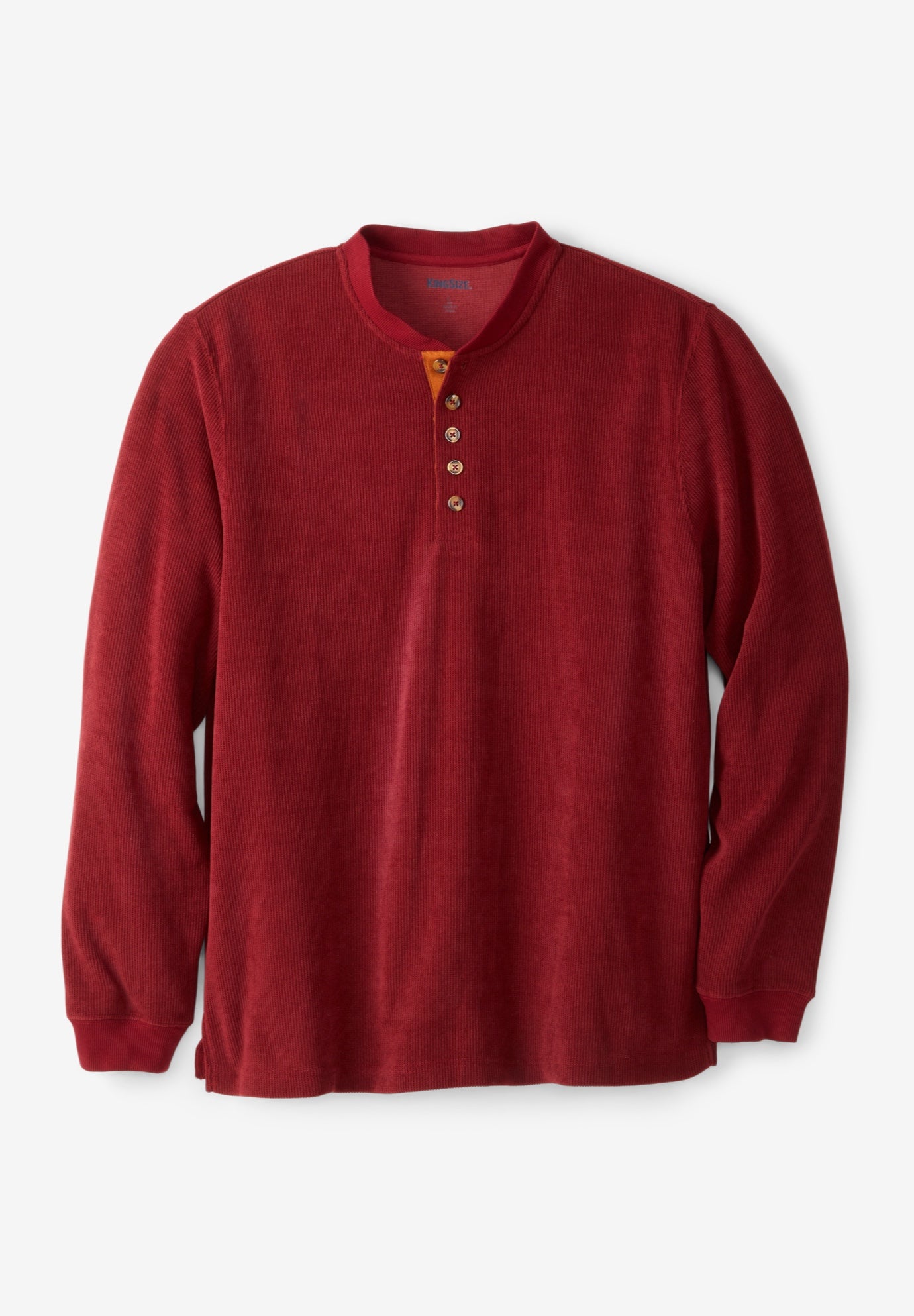 Soft Waffle Henley image number 0