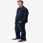 Knit Denim Shirt image number null