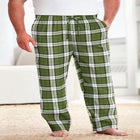 Flannel Plaid Pajama Pants image number null