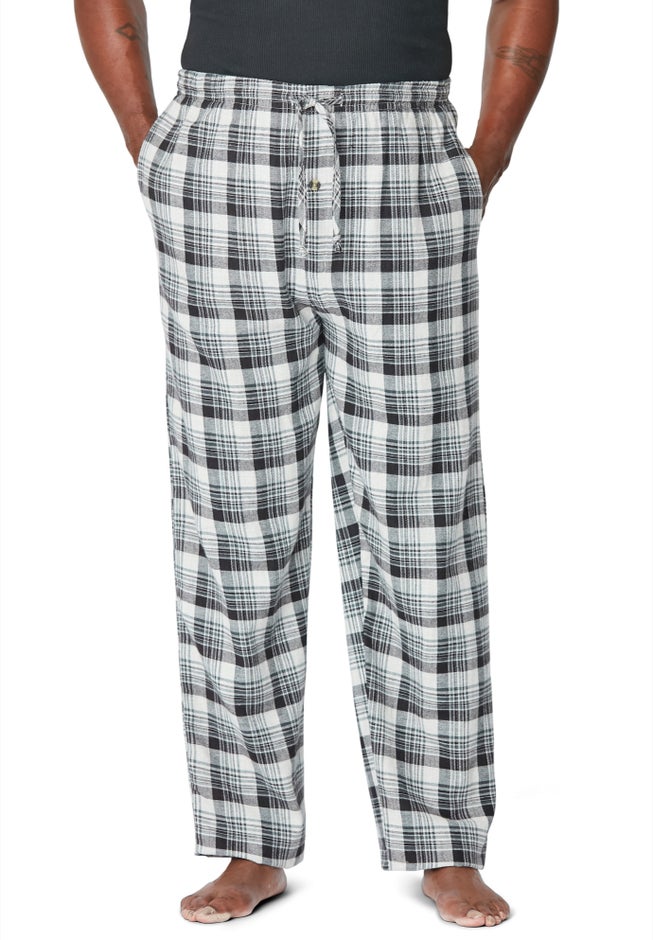 Flannel Plaid Pajama Pants image number 1