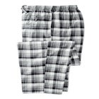 Flannel Plaid Pajama Pants image number null