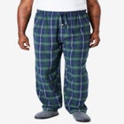 Flannel Plaid Pajama Pants image number null