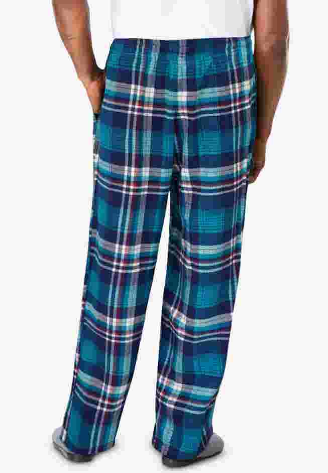 Flannel Plaid Pajama Pants image number 1